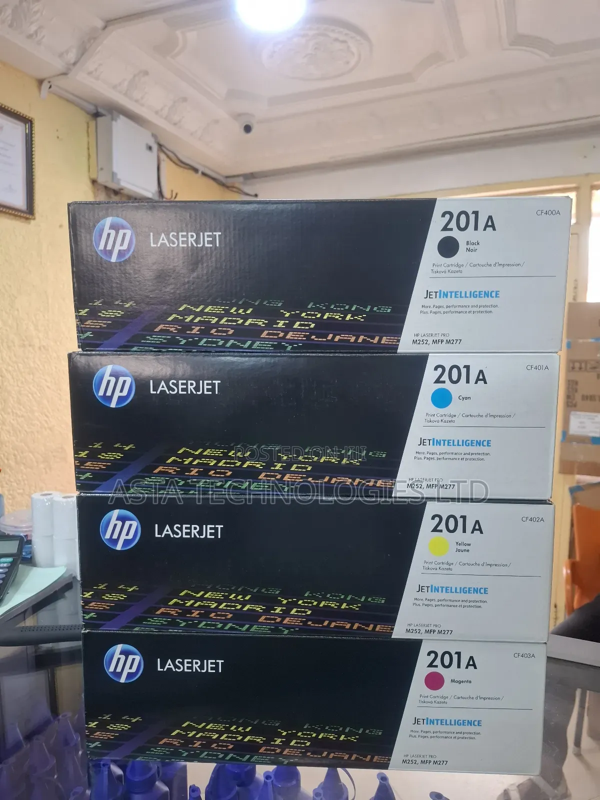 HP 201A Toners
