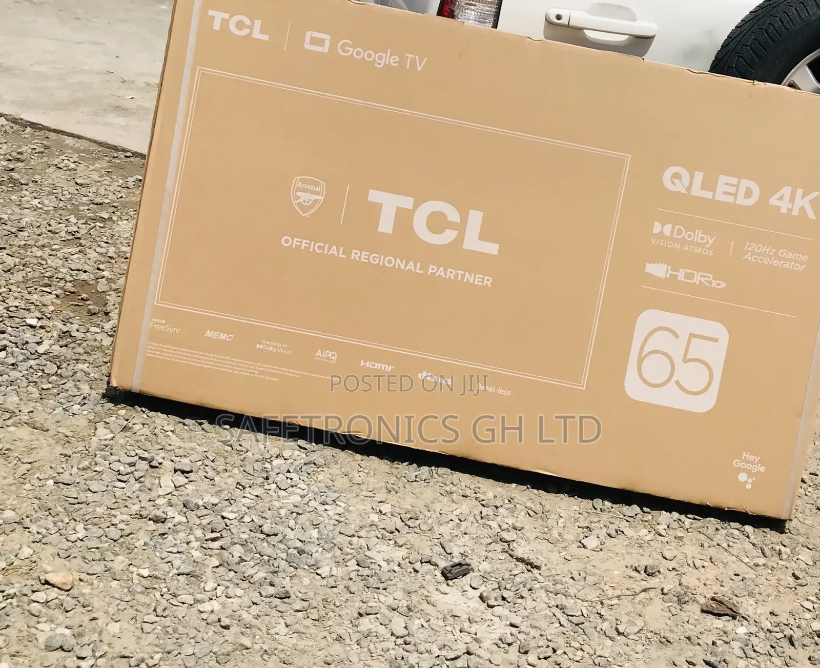 Sealed Qled Smart TCL 65 Inch (Black) C645 Tv 