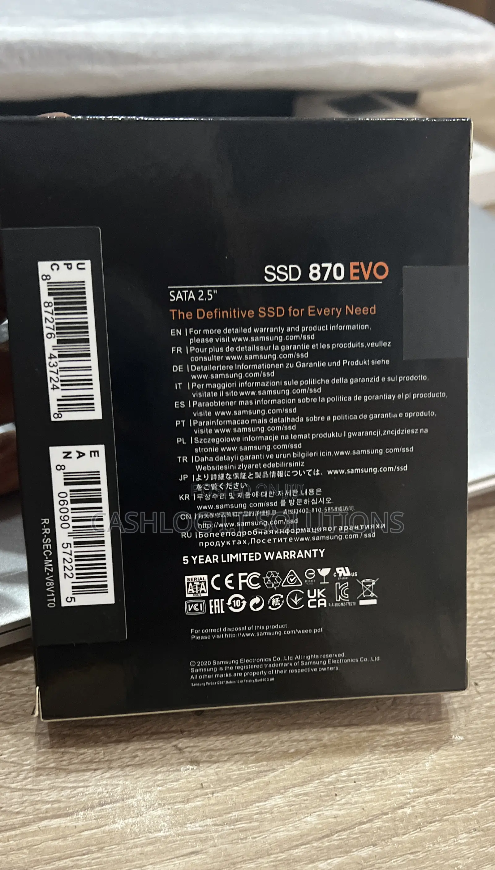 Samsung 2tb 2.5 Sata SSD