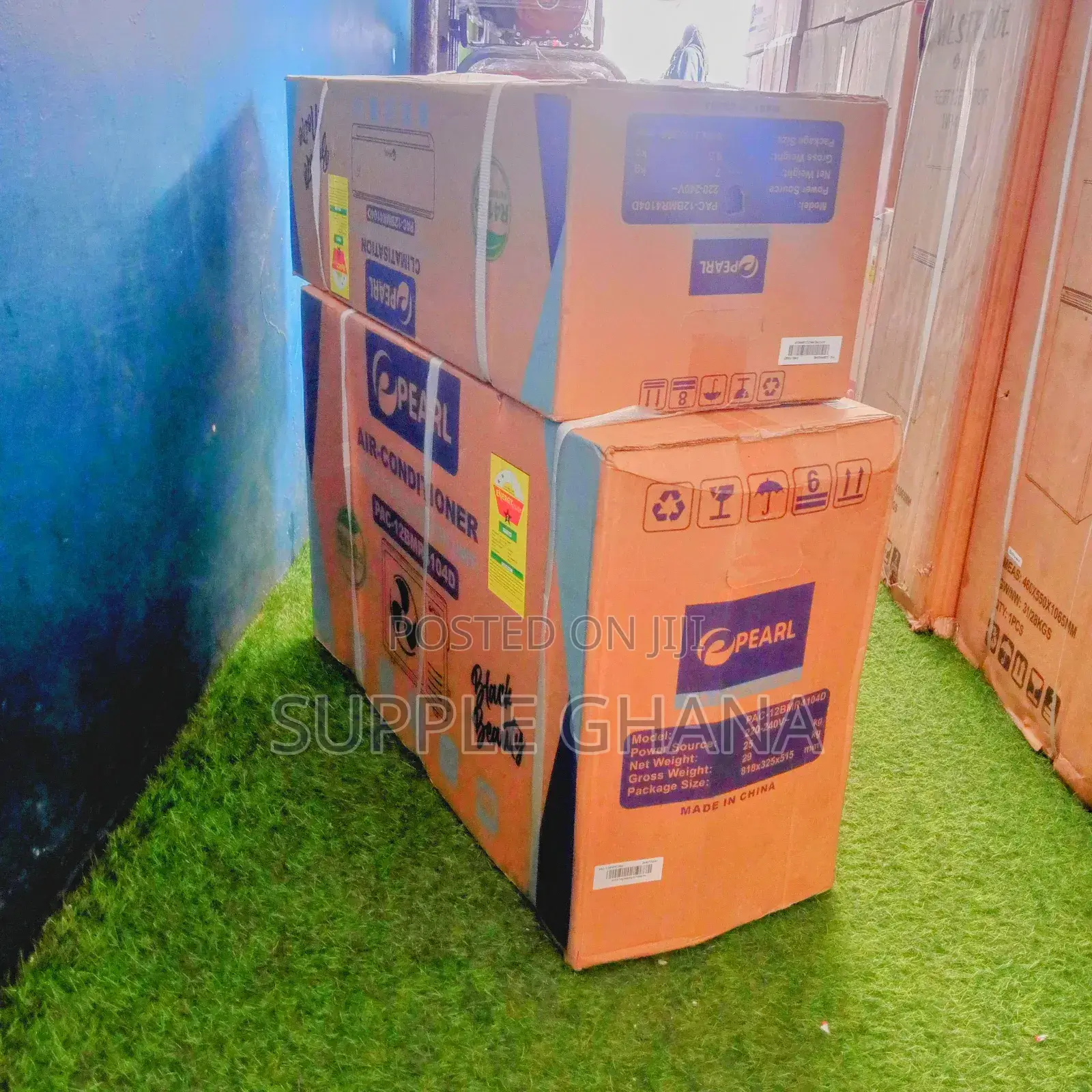Pearl Air Conditioner 1.5hp Mirror Type Black Beauty Quality