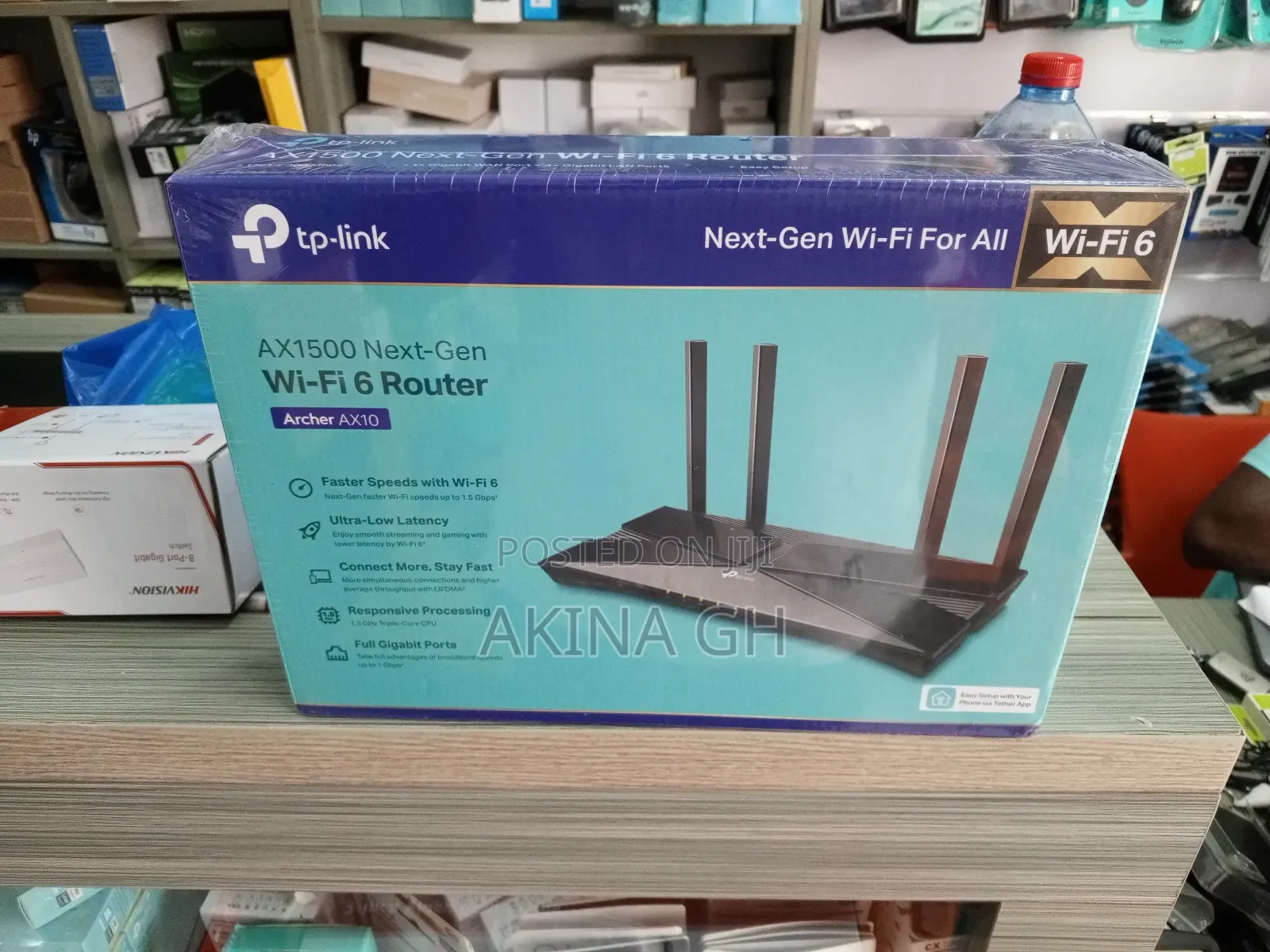 Tp-Link Ax1500 Next Gen Wi-Fi 6 Router Archer Ax10