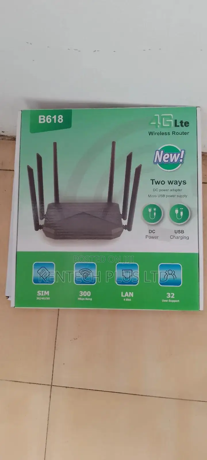 4g Lte Cpe Universal Router (B618)