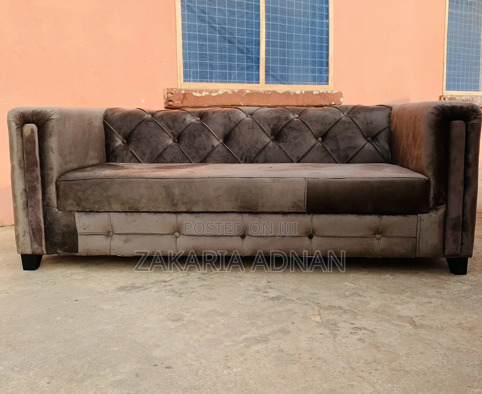 3in1 Sofa Chair Brown