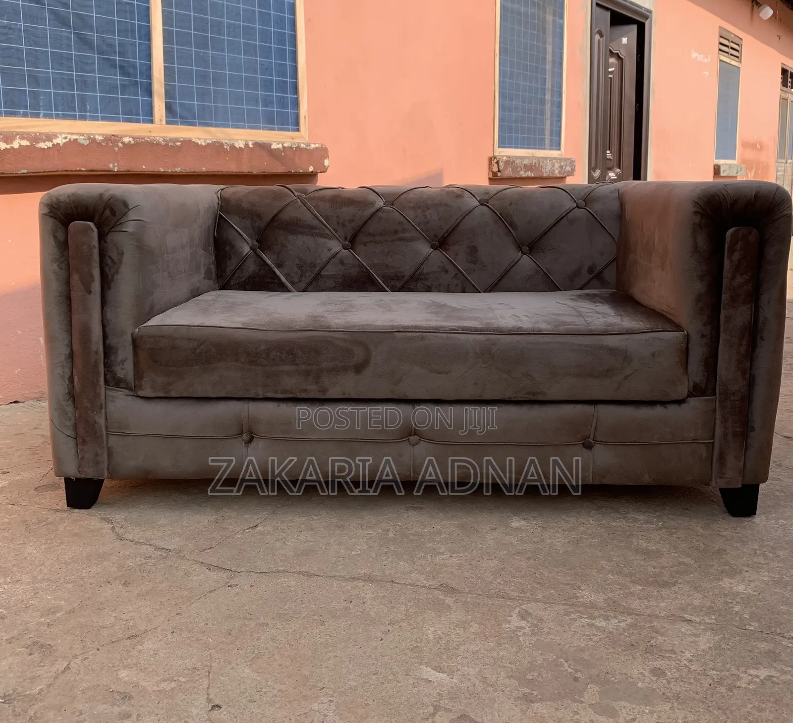2in1 Sofa Chair Brown