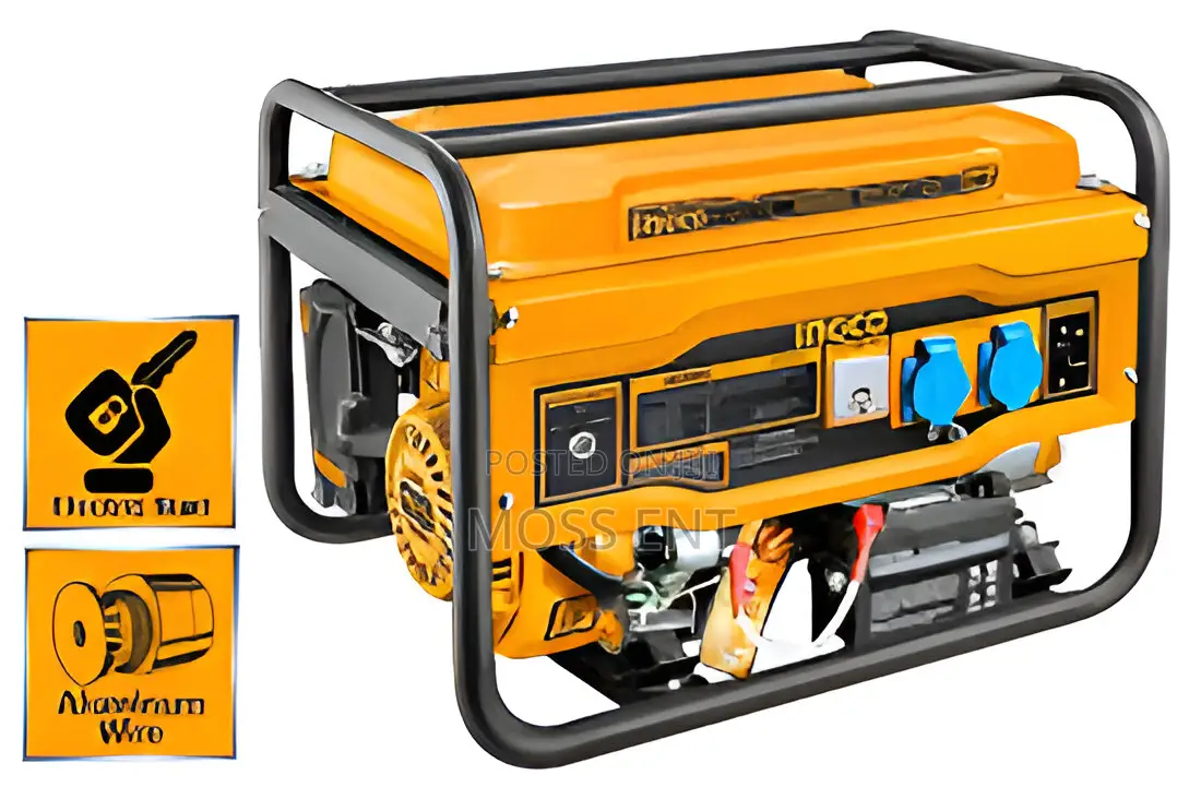 Ingco Gasoline Generator 2.8kw With Key # Ge30005-1