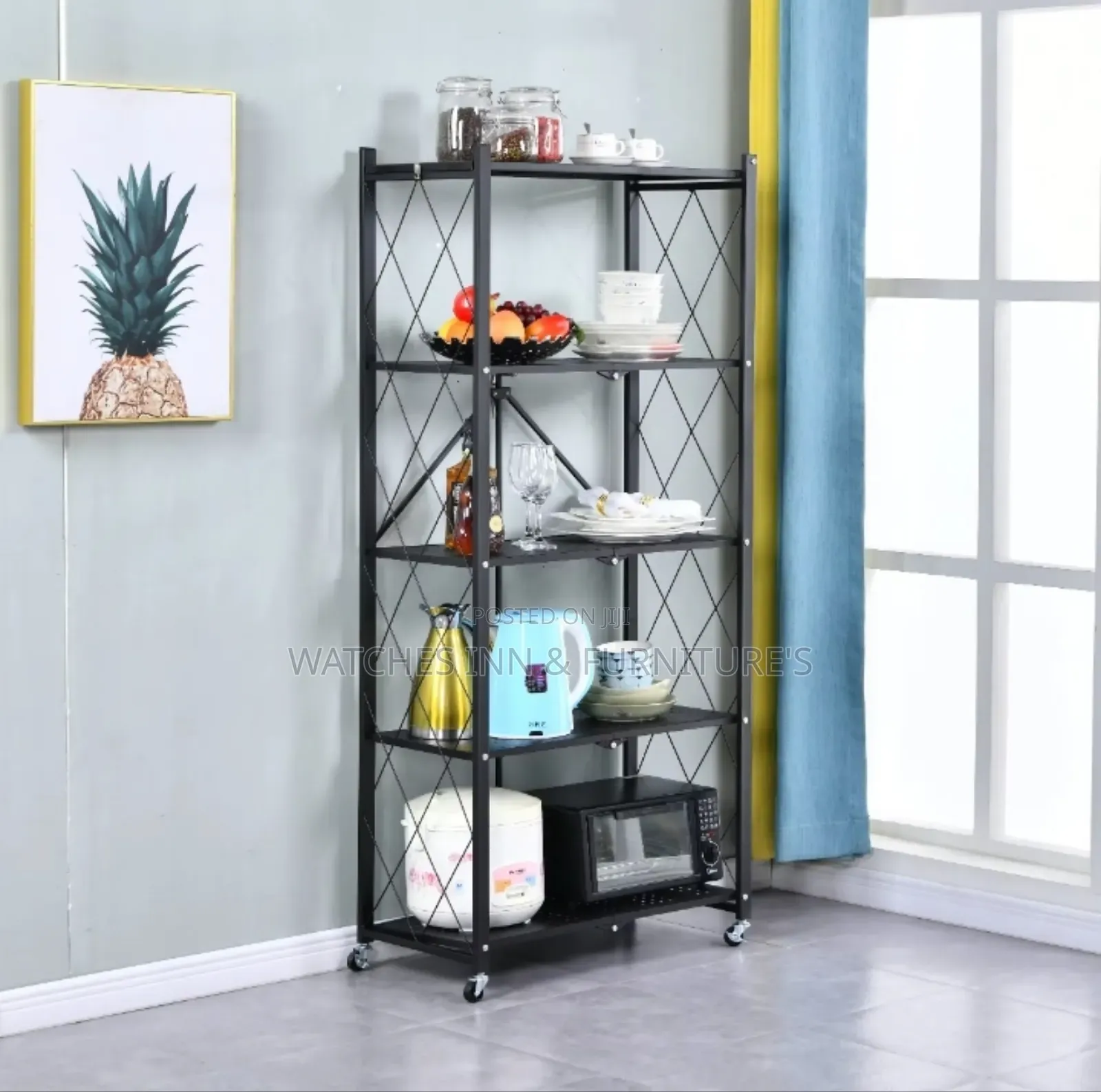5 Layer Foldable Shelve Storage