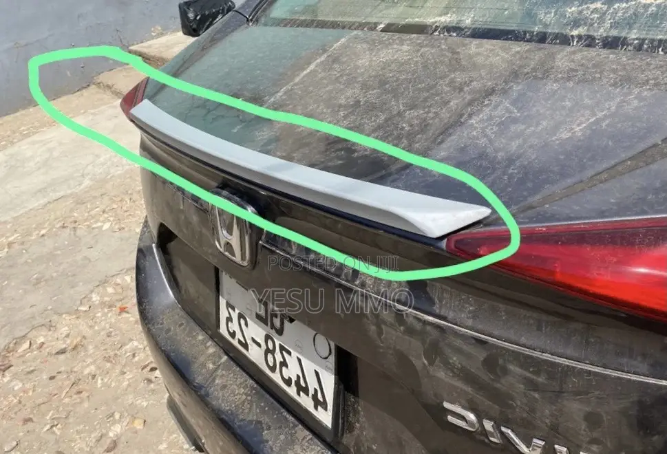Honda Civic 18 Boot Spoiler