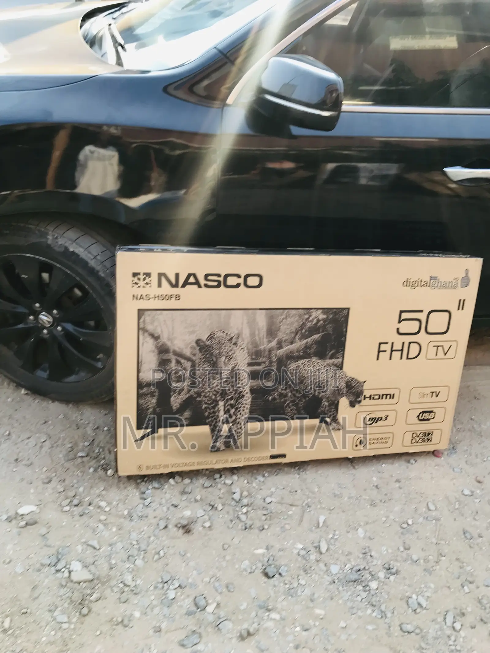 Full Hd Nasco 50 Inch Digital Satellite Television.