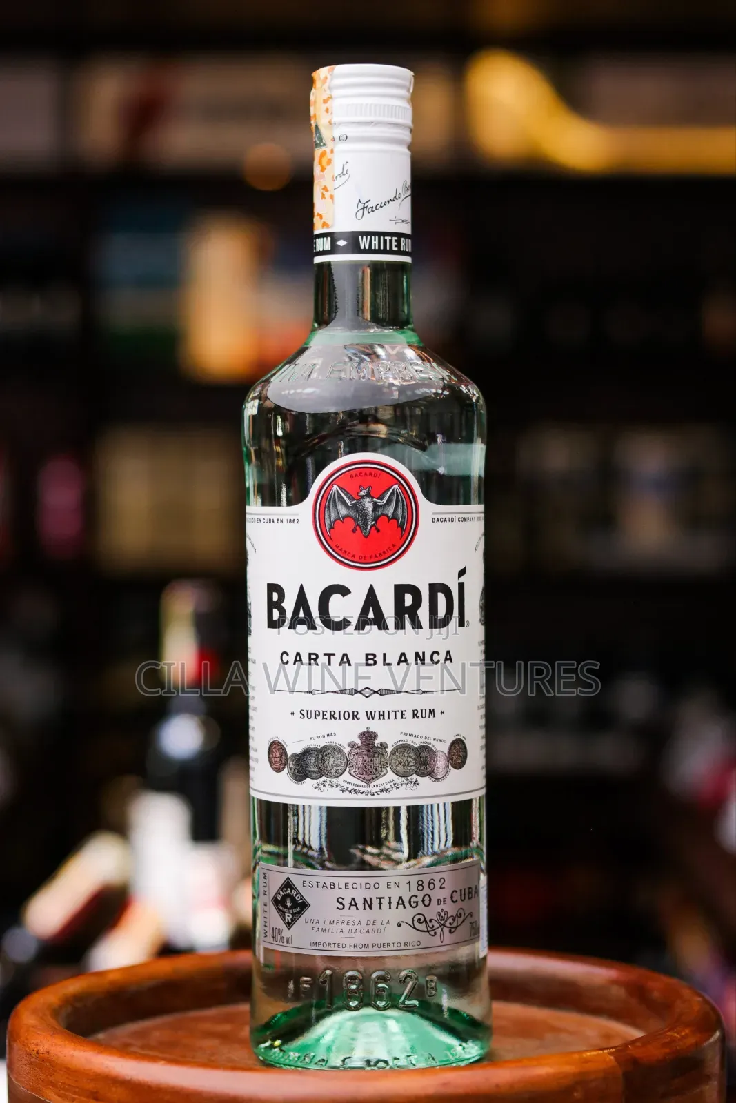 Bacardi Carta Blanco Silver 1litre