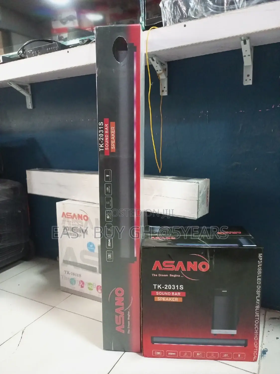 TK 2031 Asano Soundbar With Subwoofer Speaker Brand New