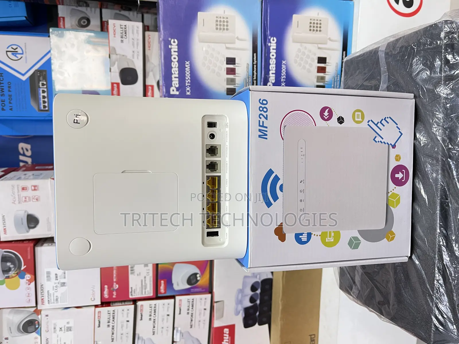 ZTE 4G Wireless Universal Sim Router ++ 2lan Port and 4rj45