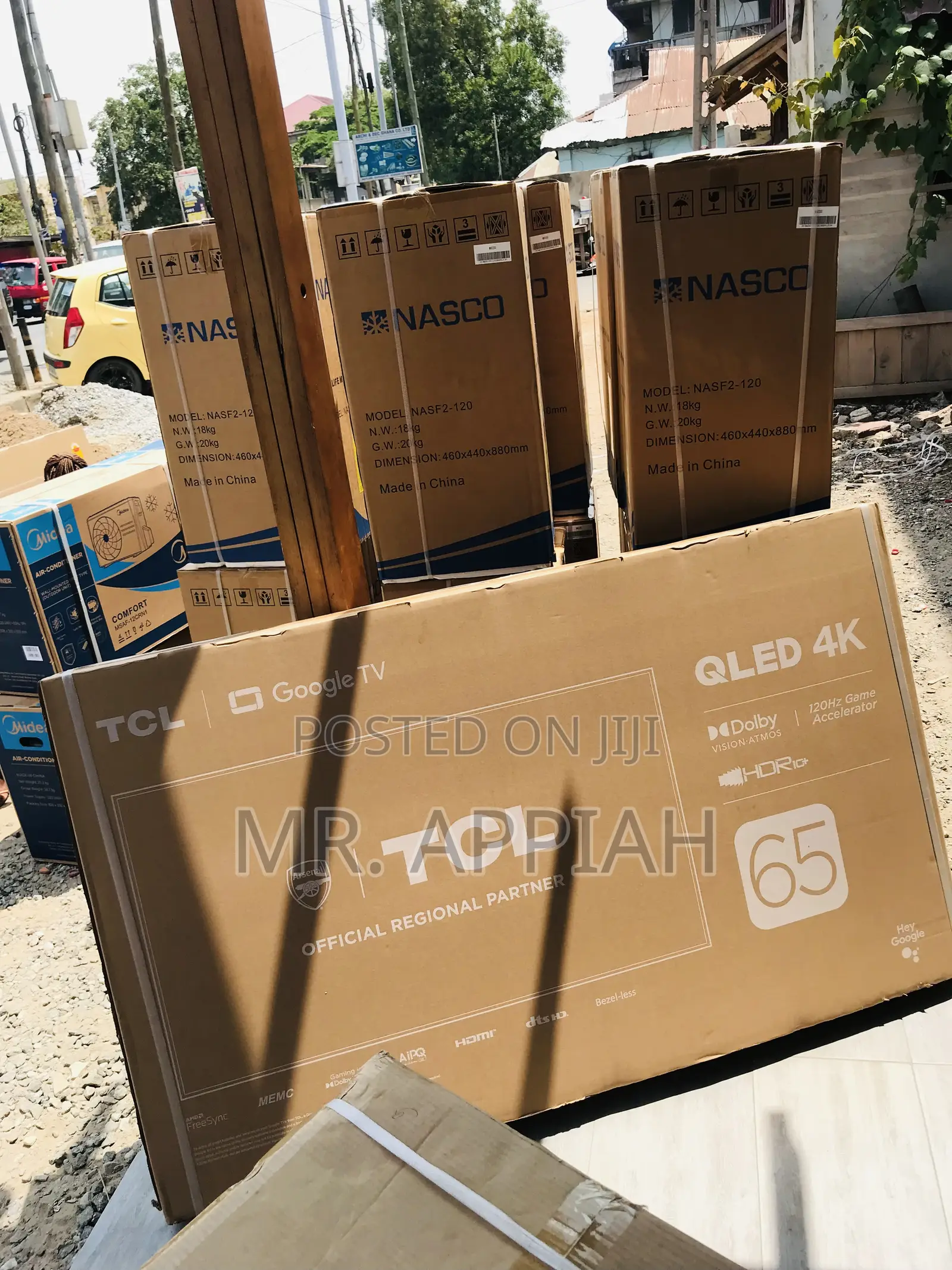 Quality 65 Inch Qled TCL Smart Android Television.