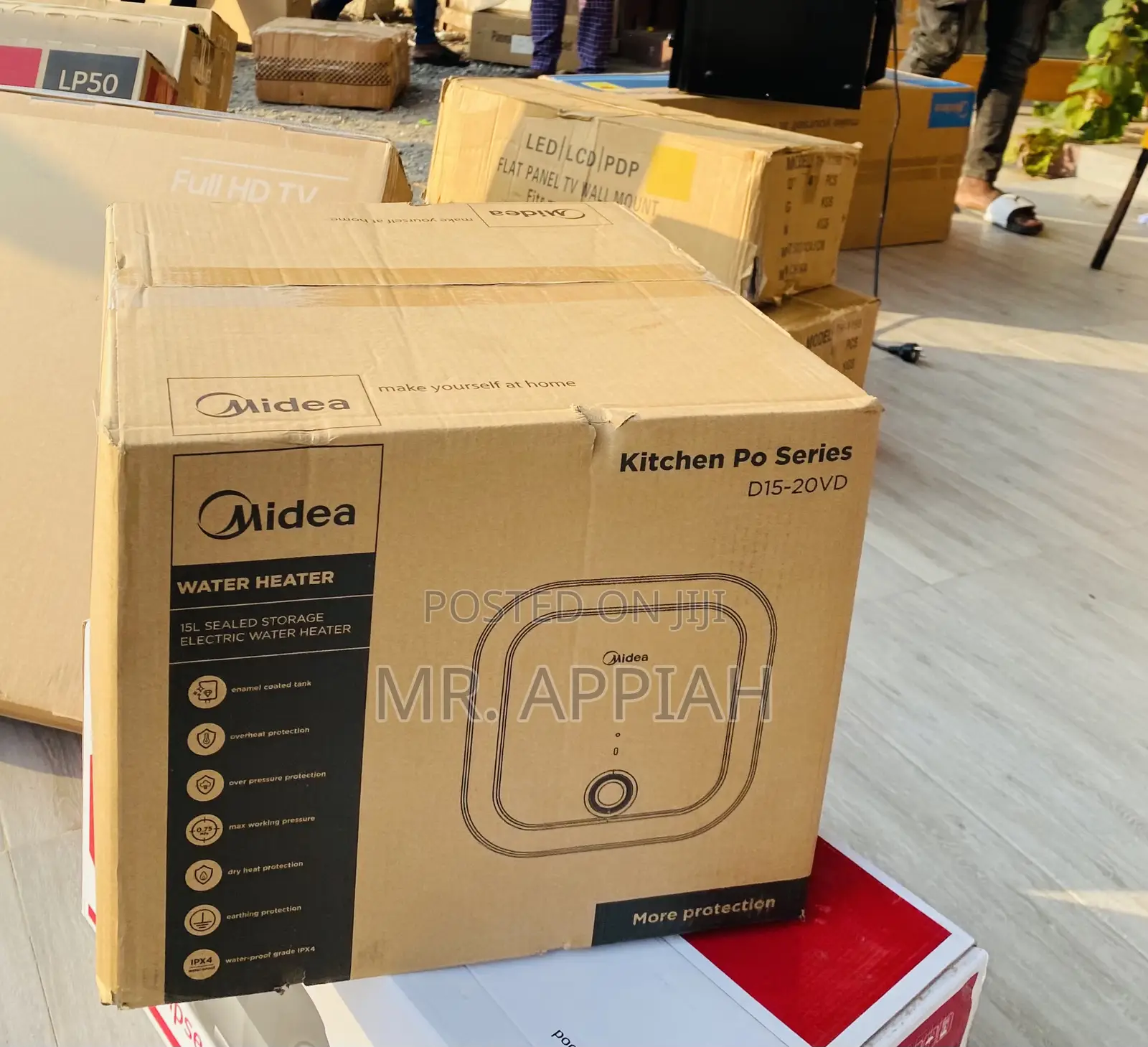 Lovely Design Midea D15-20vd Water Heater .