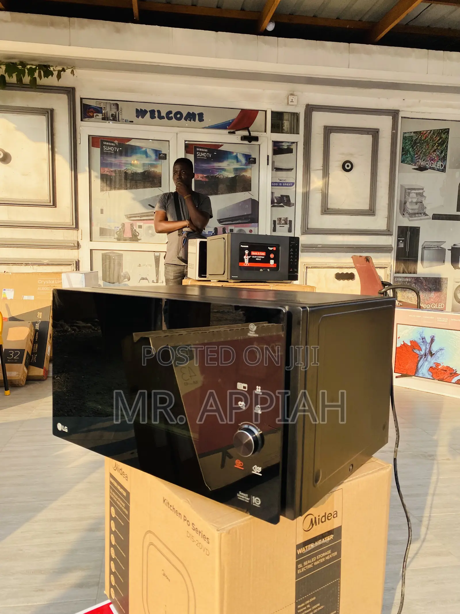 Quality LG Electric Countertop Microwave Oven(Mh8265dis).