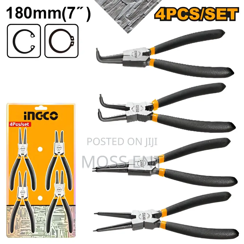 4pcs Circlip Plier Set - Hccps01180