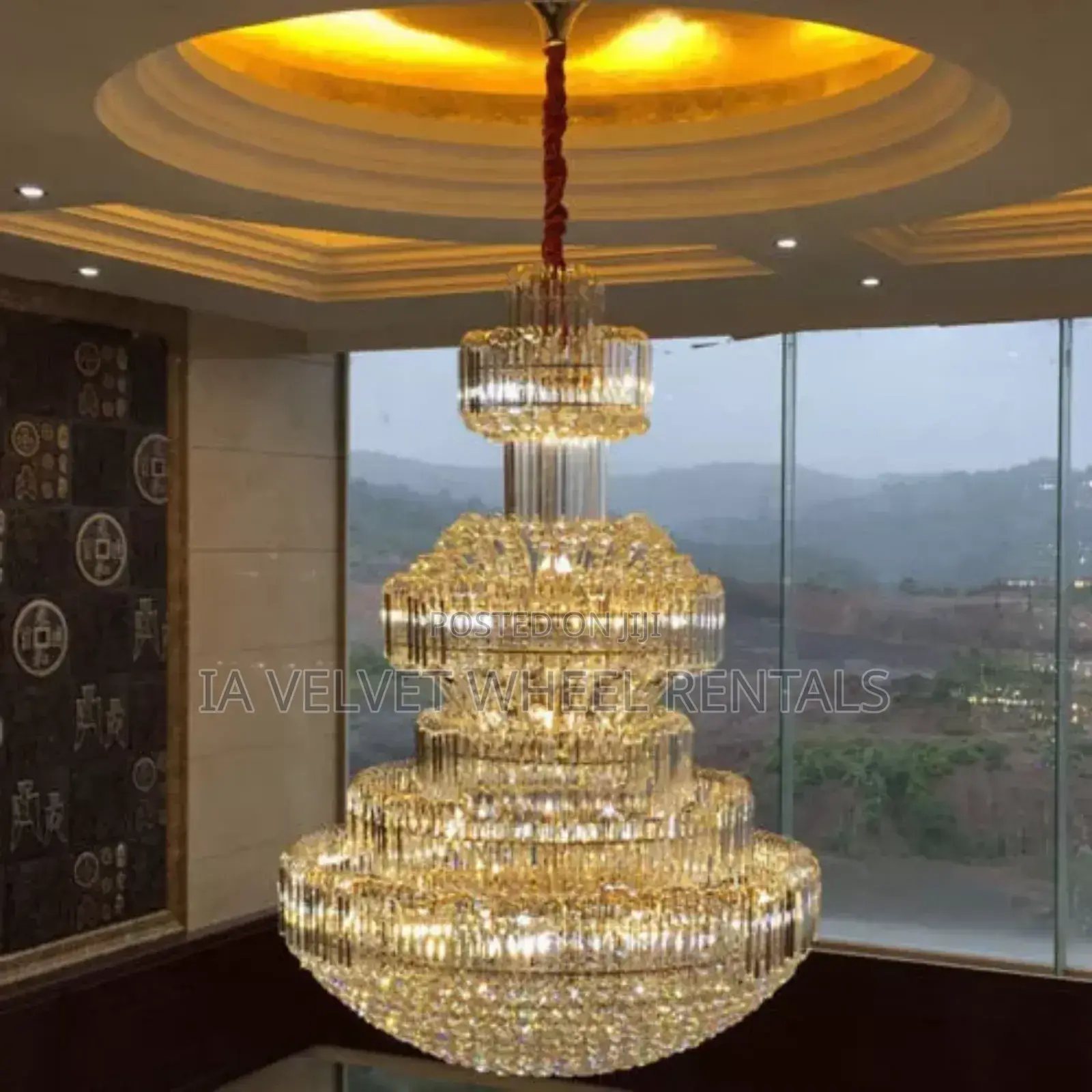 Luxurious Crystal Chandelier for Homes, Offices, Hotels. From Usa 