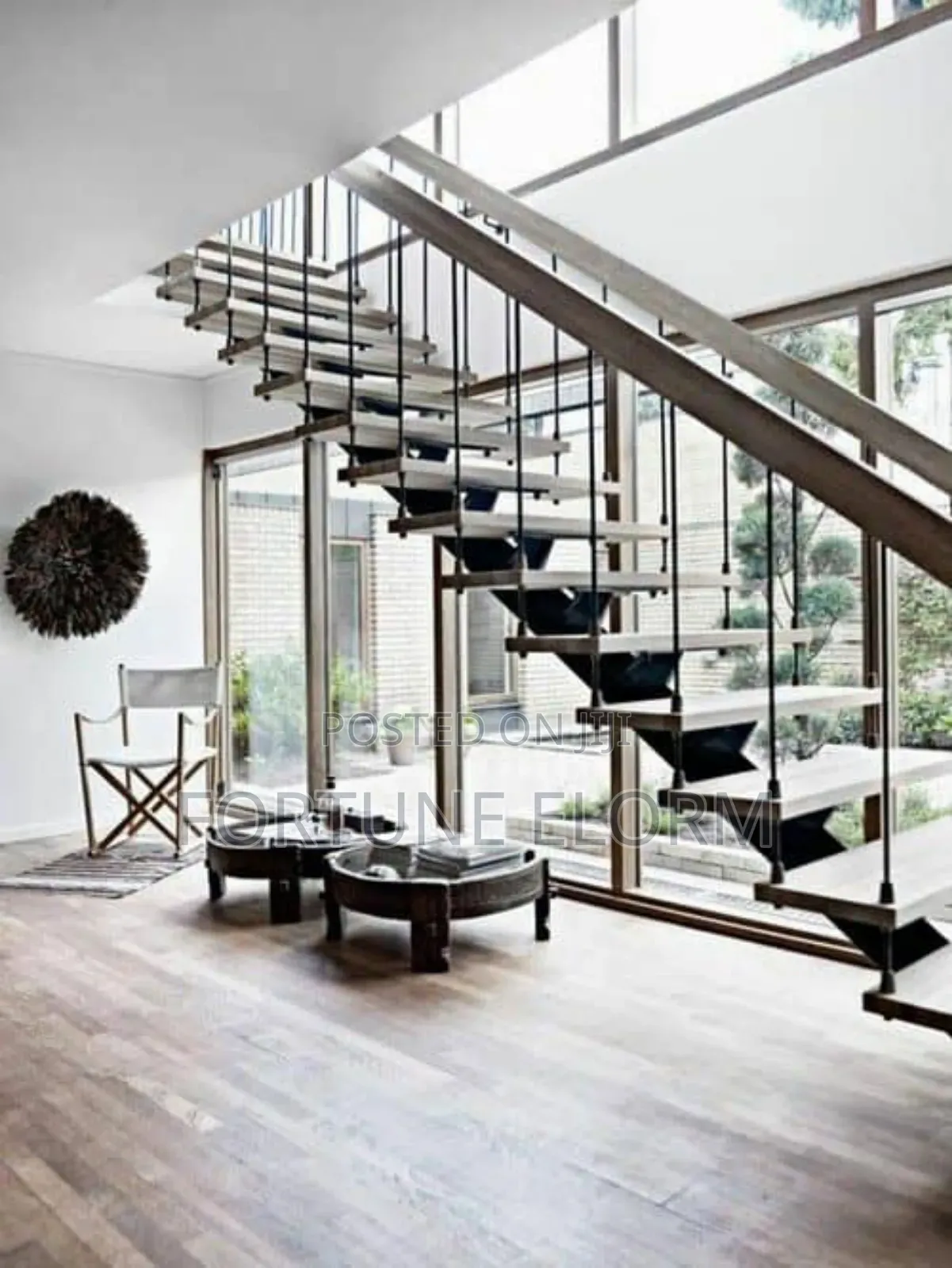 Ultra Modern Floating Stairs