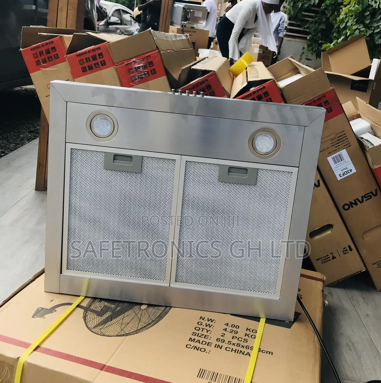 Sealed (Gray) 60M21 T-Shape Range Hood 
