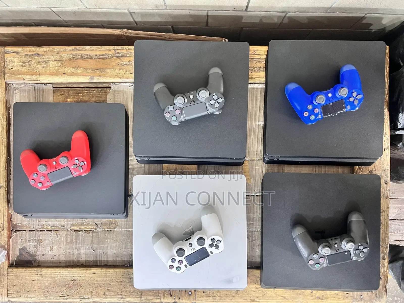 Playstation Four (Ps4) Slim With Games Installed