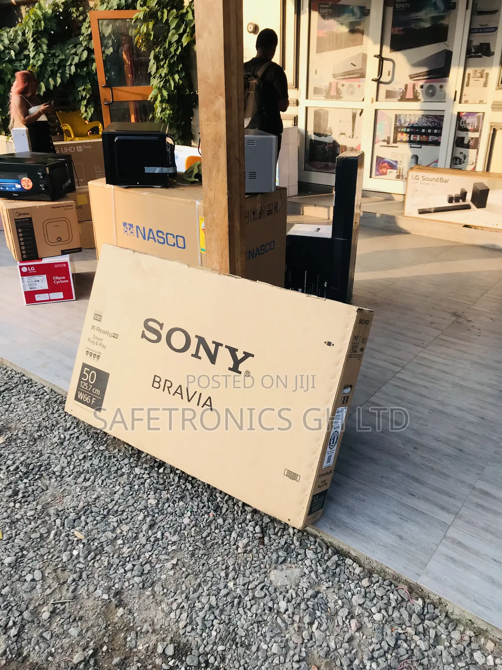 Sony (Black) 50 Inch Smart Led UHD W660F Tv 