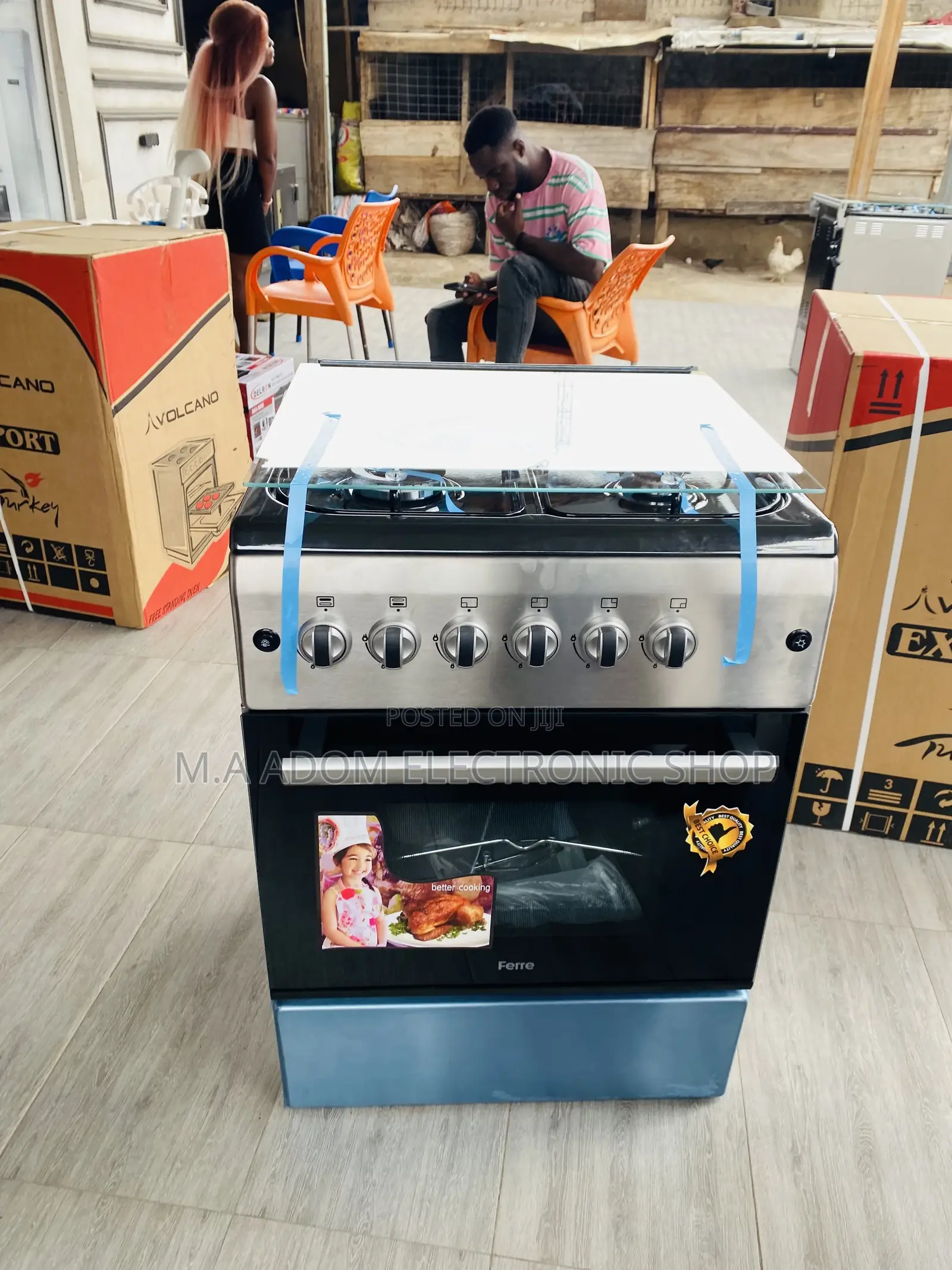 Uniquely Designed Ferre 60x60 Oven and Grill(New Line) 