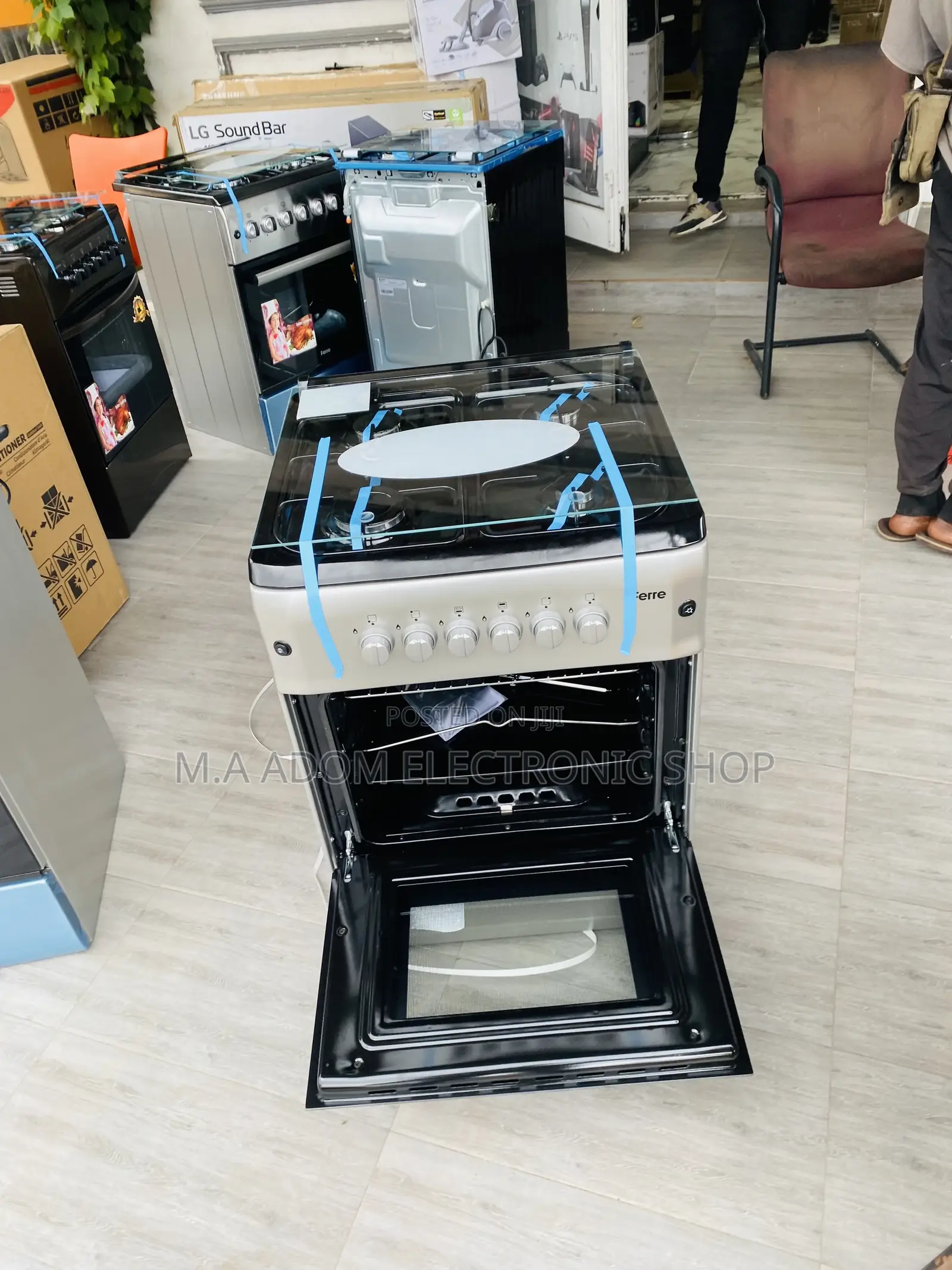 Quality Ferre 60x60 4 Gas Burner With Oven(Auto Ignition).
