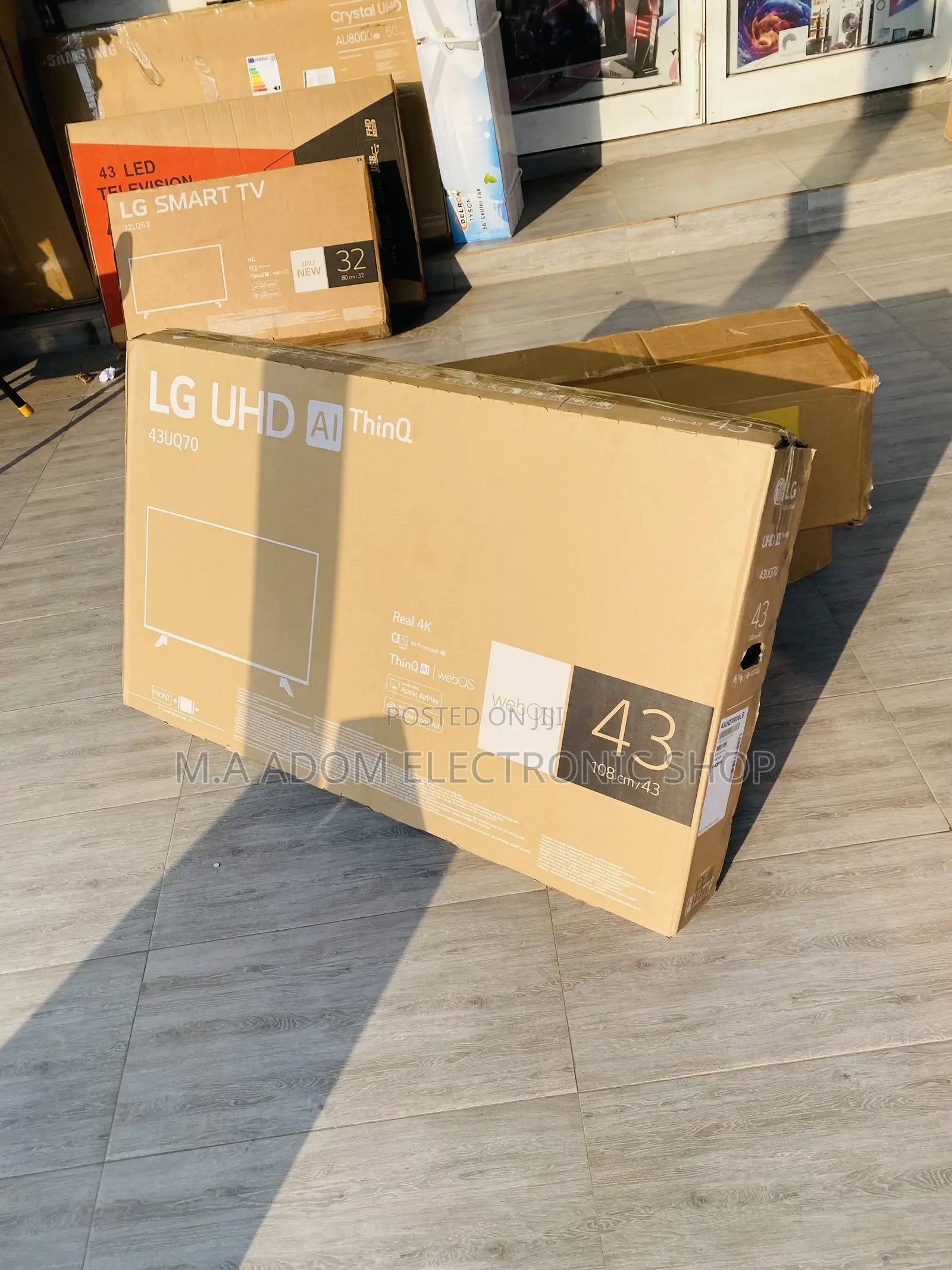 Sealed in Box Lg 43uq70 43 Inch Uhd Smart Led Tv,