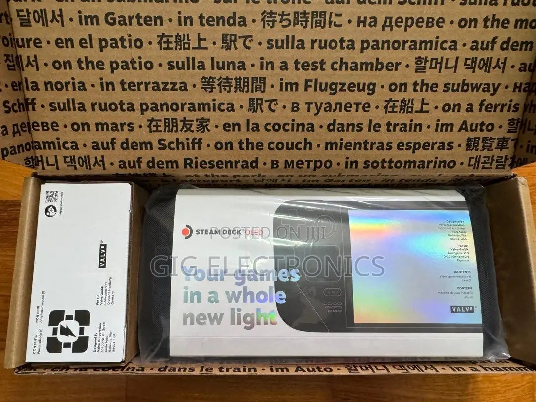 Steam Deck Oled 512gb SSD + 16gb Ram Game Console