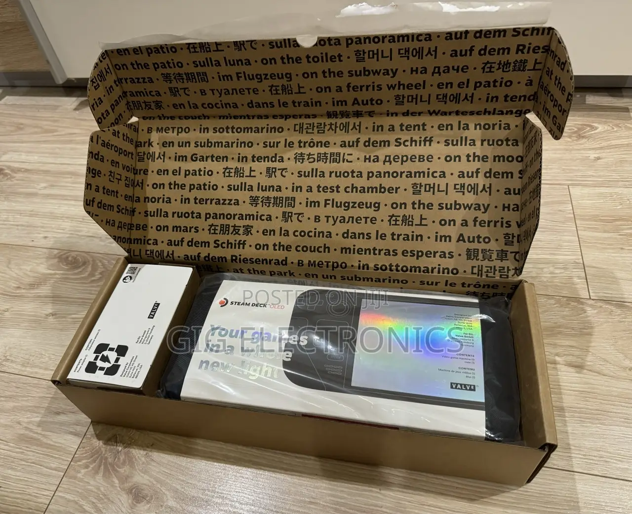 Steam Deck Oled 512gb SSD + 16gb Ram Game Console