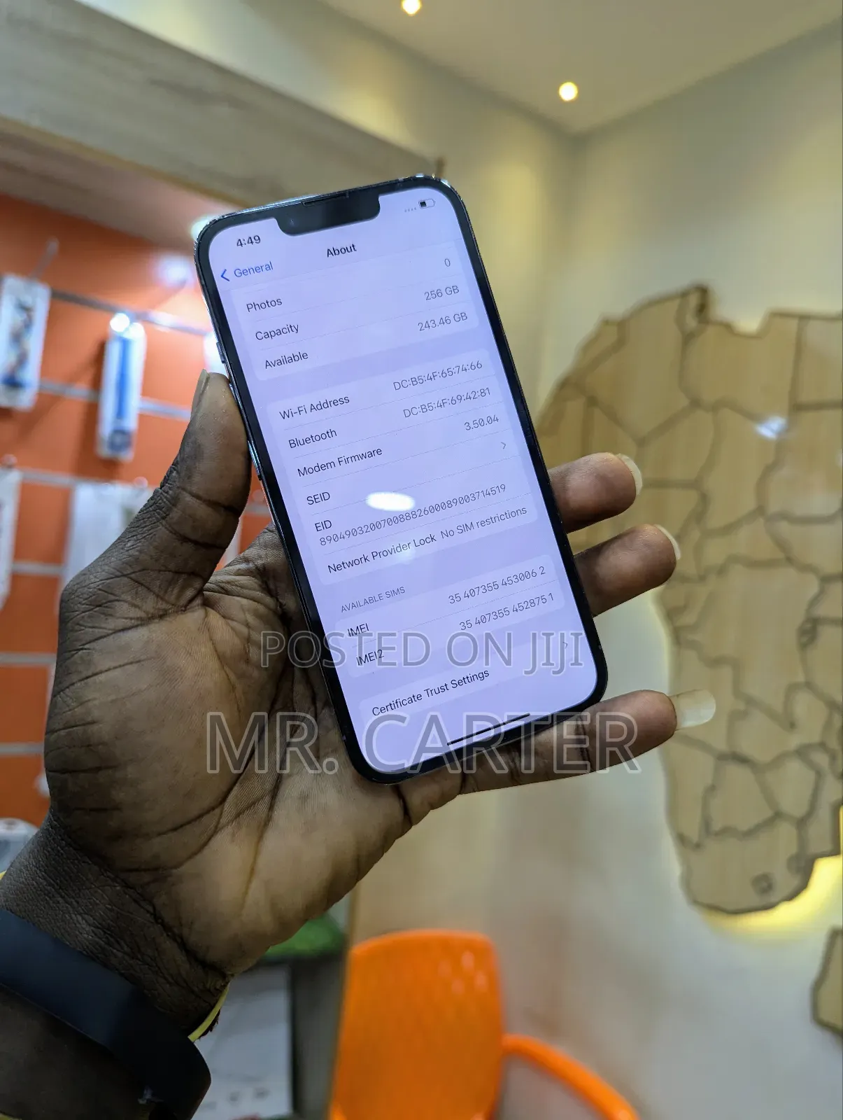 New Apple iPhone 13 Pro 256 GB Blue