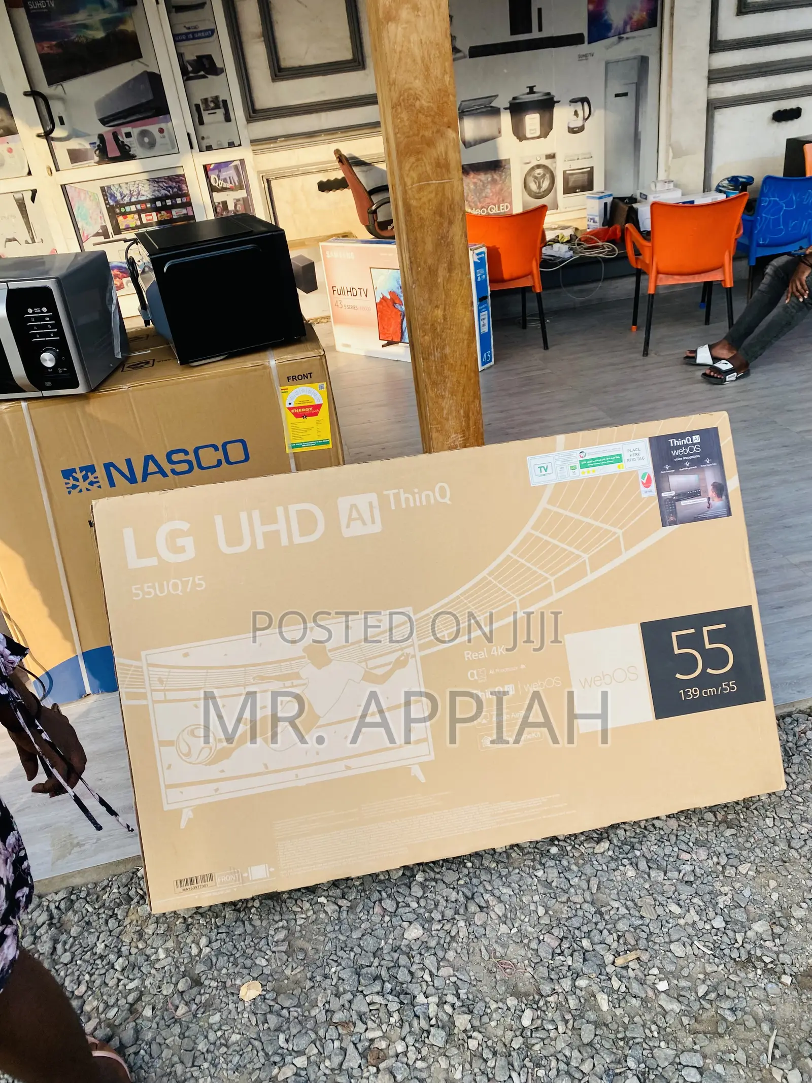 Lg 55uq7500 55 Inch Uhd Smart Electric Television.