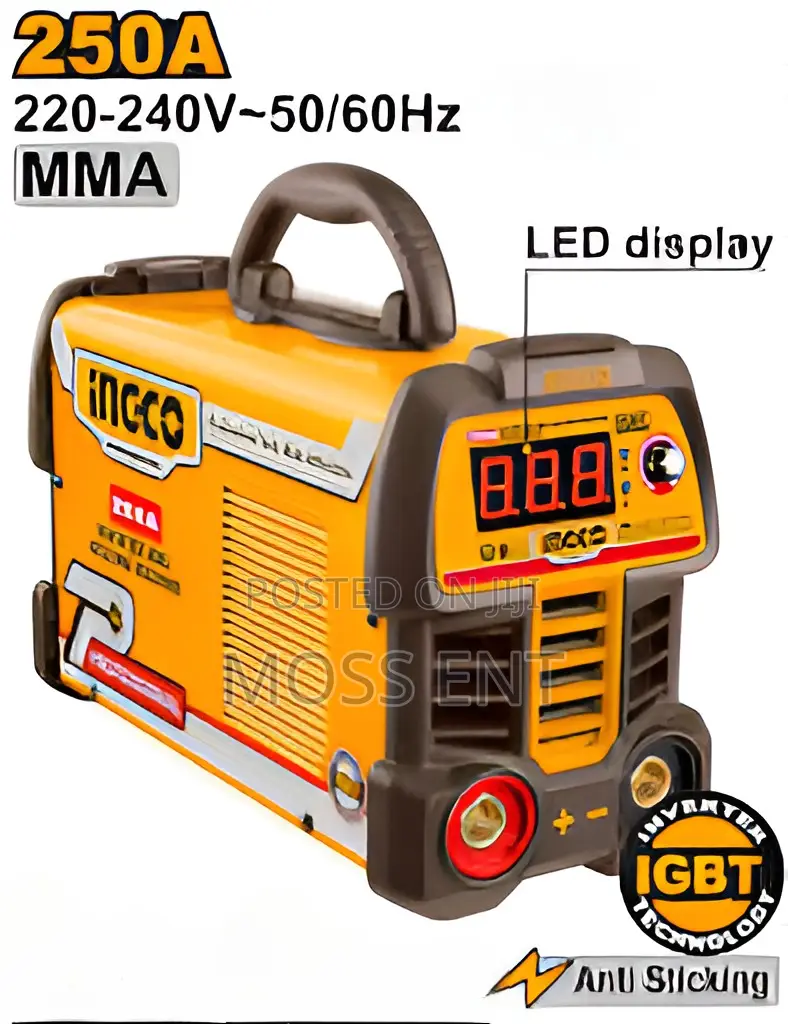 INGCO Inverter MMA Welding Machine 250A at 60% - ING-MMA25069