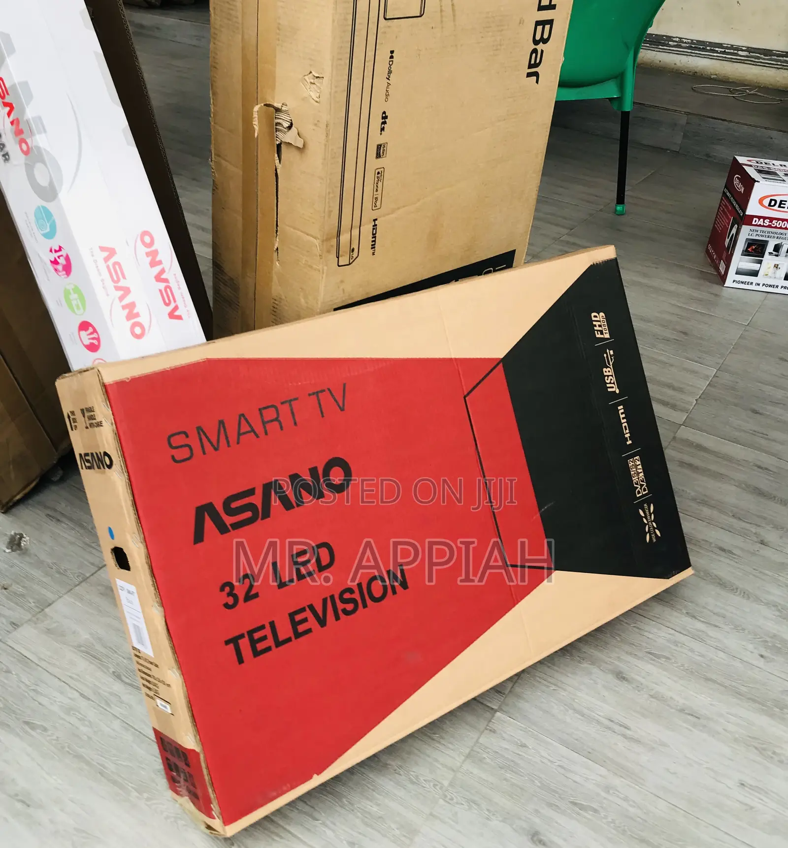 Energy Sufficient Asano 32 Inch Smart Digital Satellite Tv.