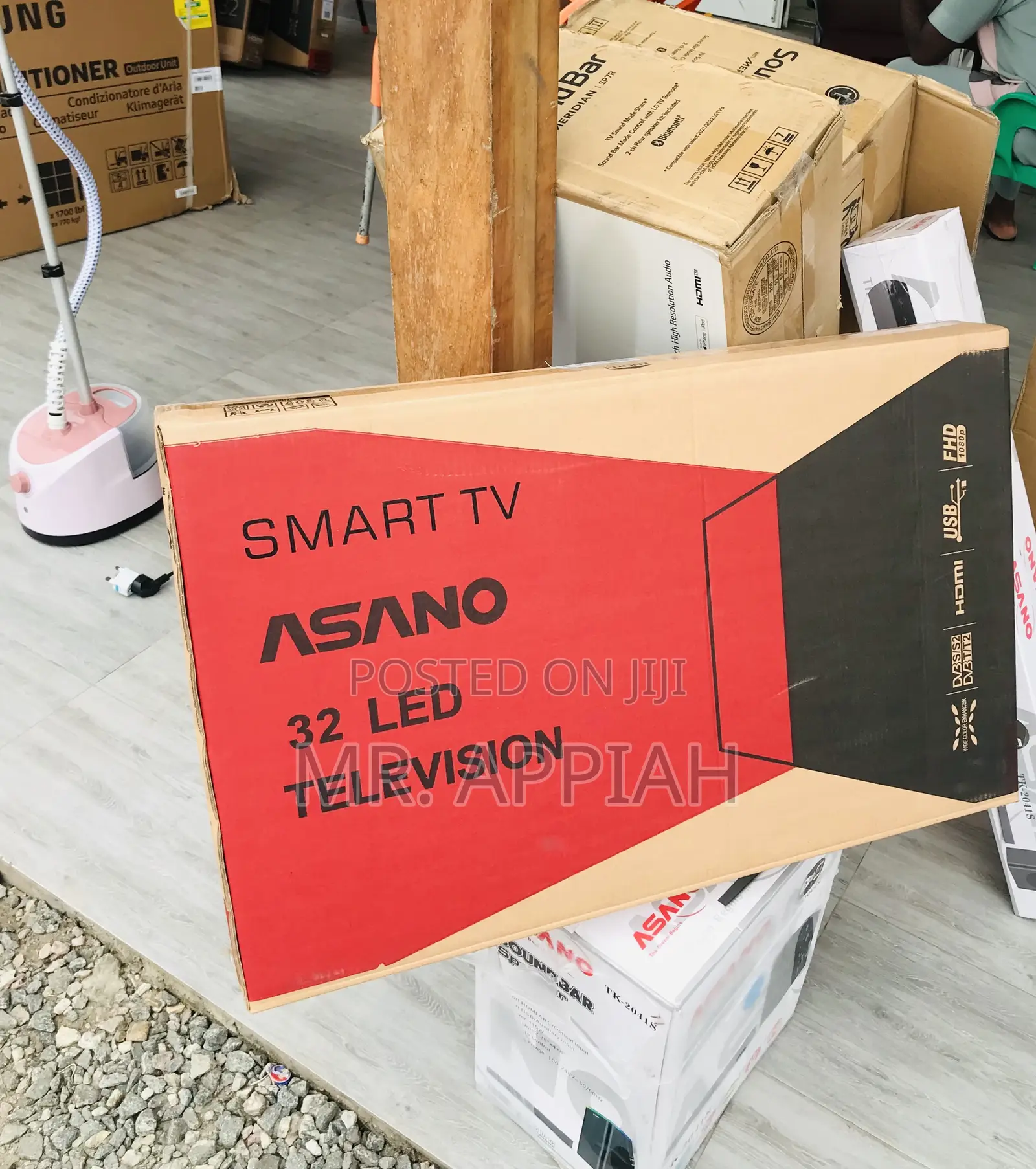Energy Sufficient Asano 32 Inch Smart Digital Satellite Tv.