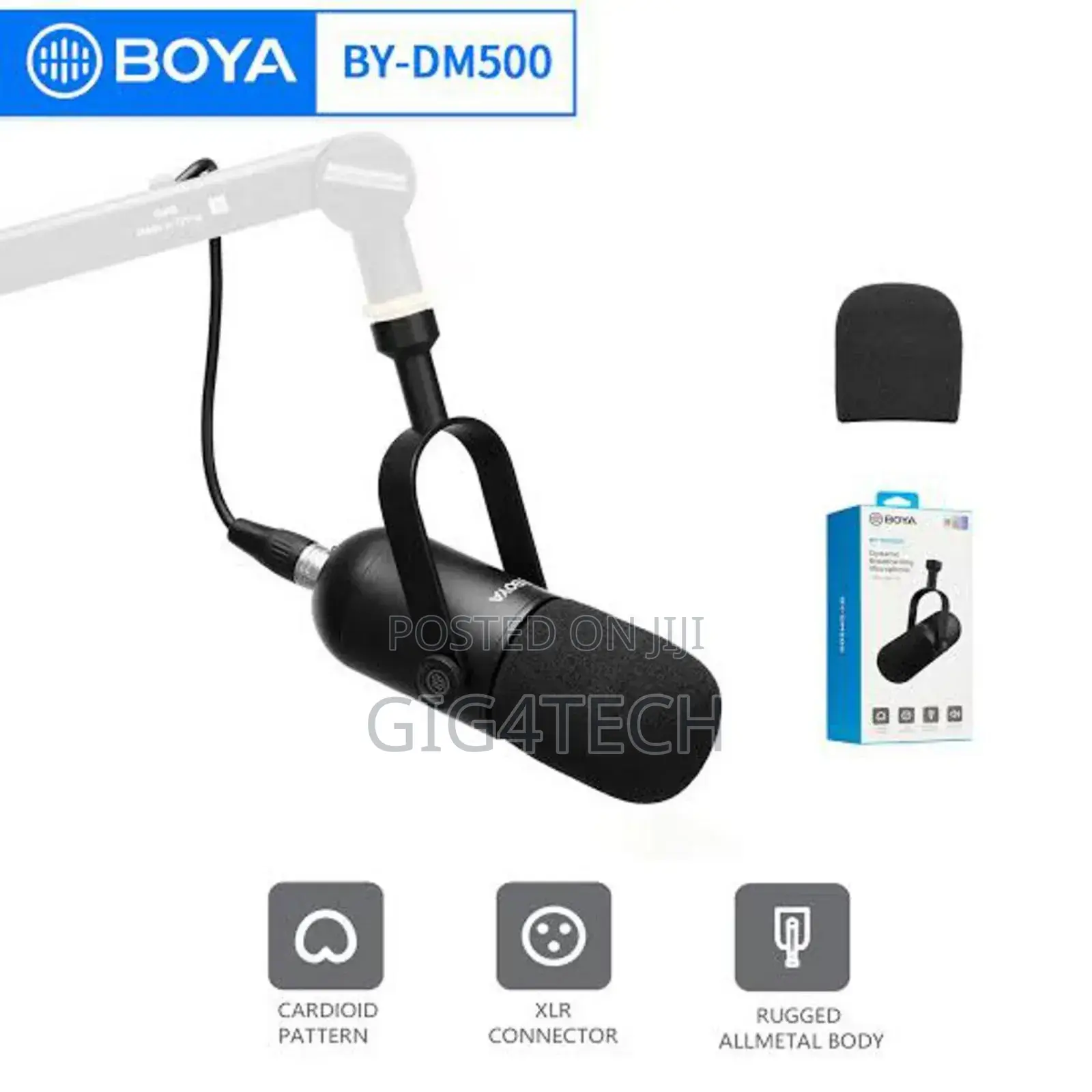 Boya by-Dm500 Dynamic Broadcasting Microphone