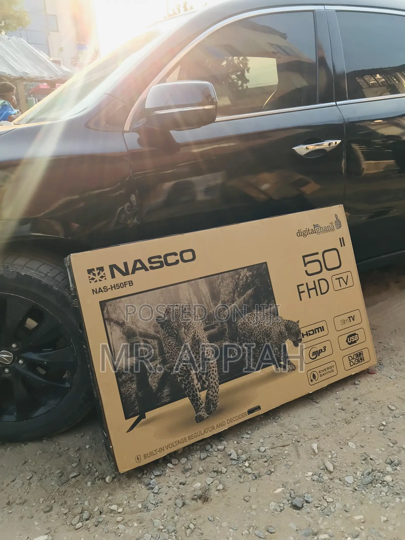 Nasco 50 Inch Full HD Led Television(Black).