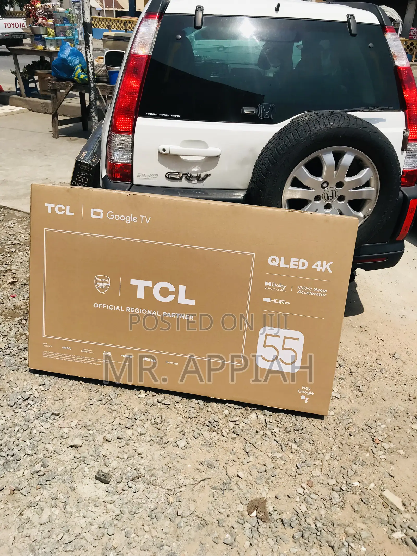 Authentic TCL 55c645 55 Inch Qled Uhd Smart Television.