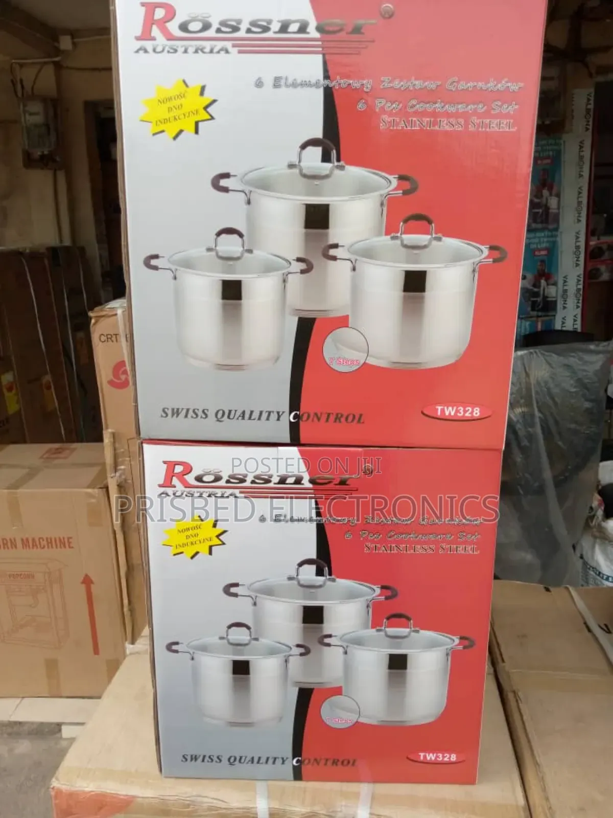 Rossner 6pcs Durable Saucepan