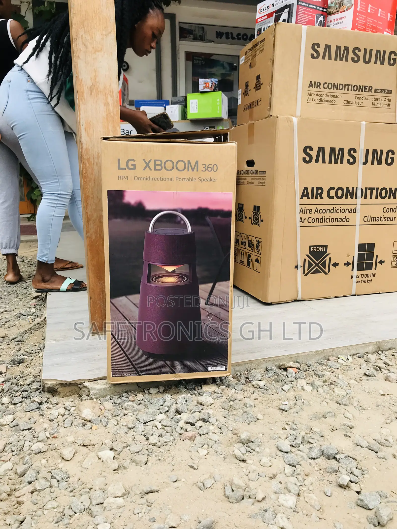Original RP4 Bluetooth Wireless (Wine) LG Speaker