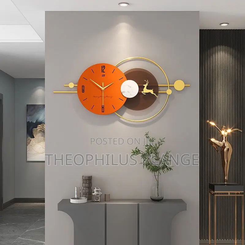 Executive Wall Clock, Living Room Decor, Unique Design