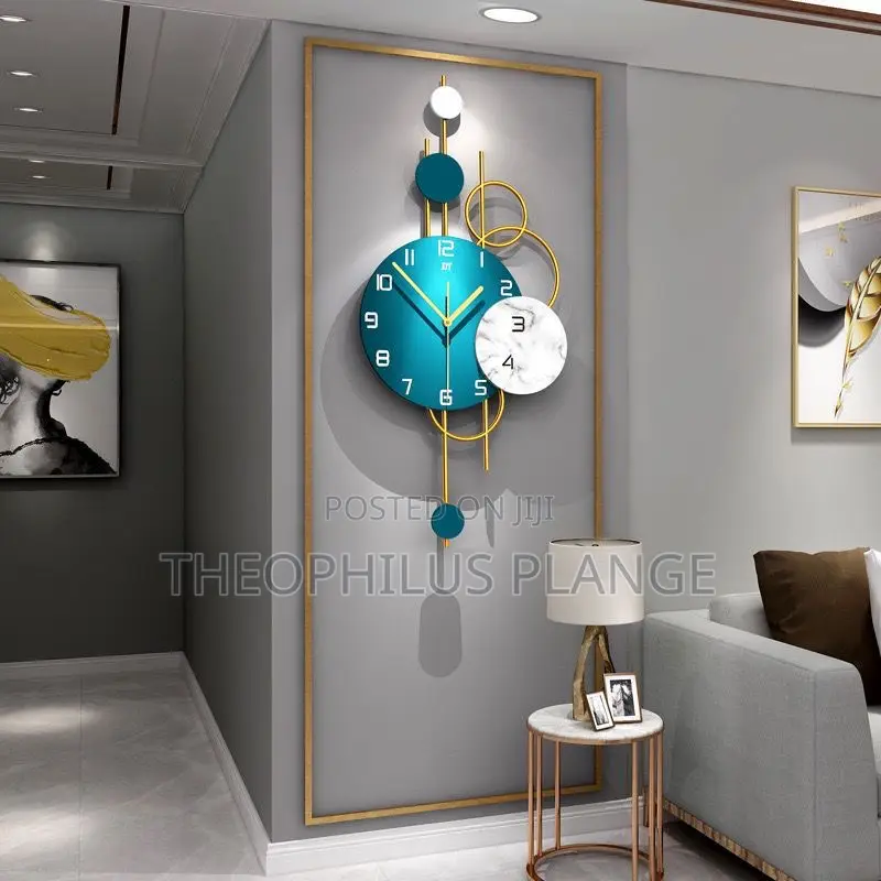 Executive Design Metal Wall Clock ,Living Room Decor