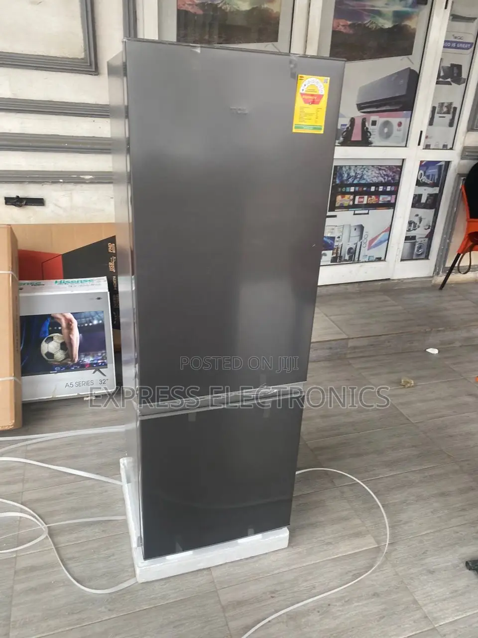 Text Us for Your TCL F163BF —Fridge Double Door Black