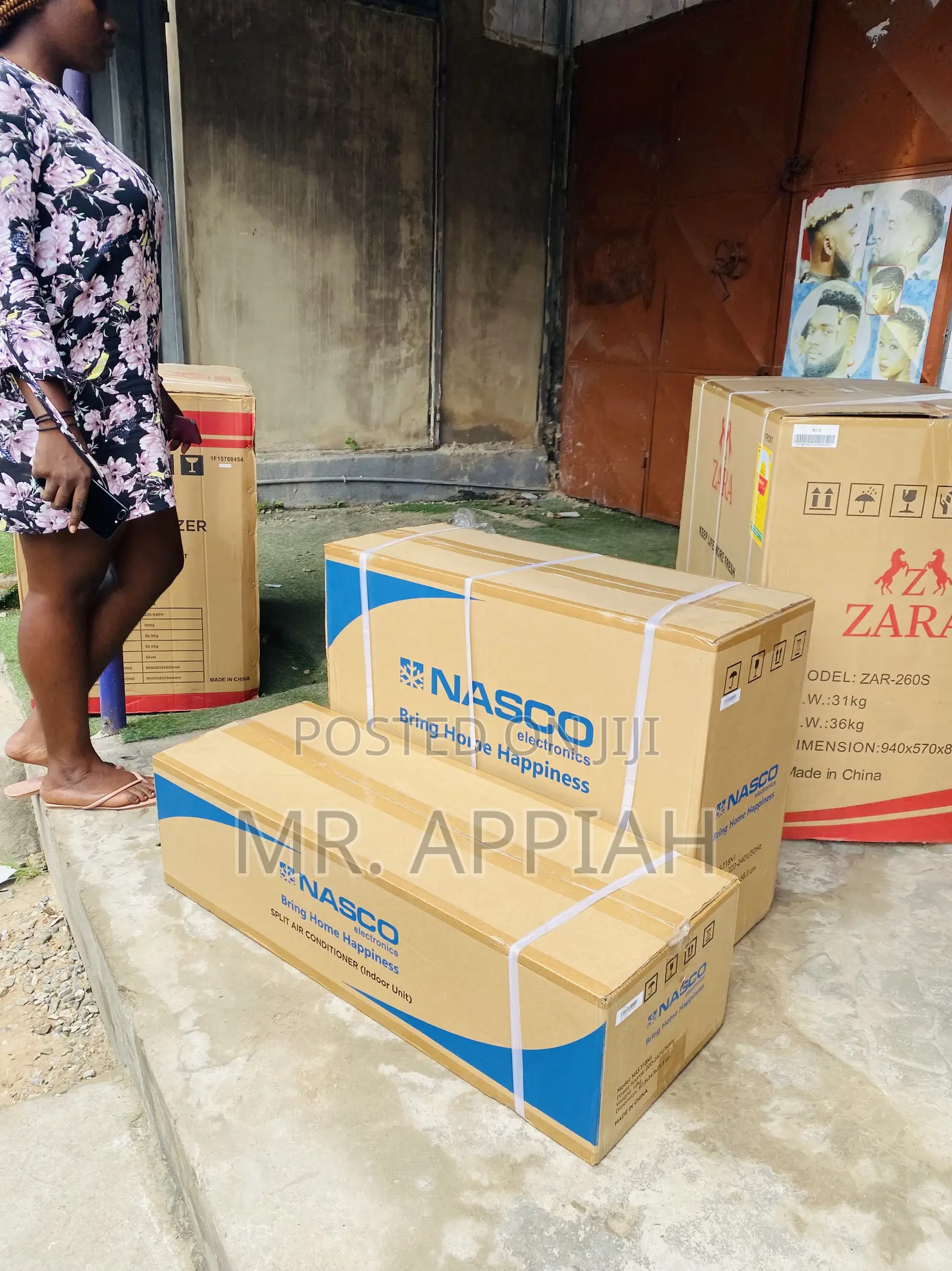 Buy Nasco 2.0hp R410 Gas Electric Air Conditioner(White).