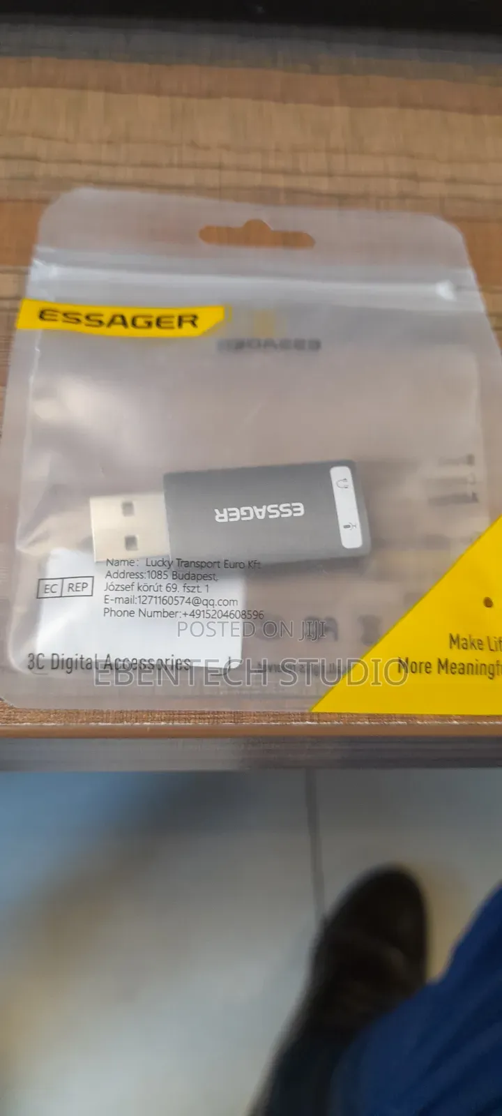 Usb Sound Card Microphone and Earphone
