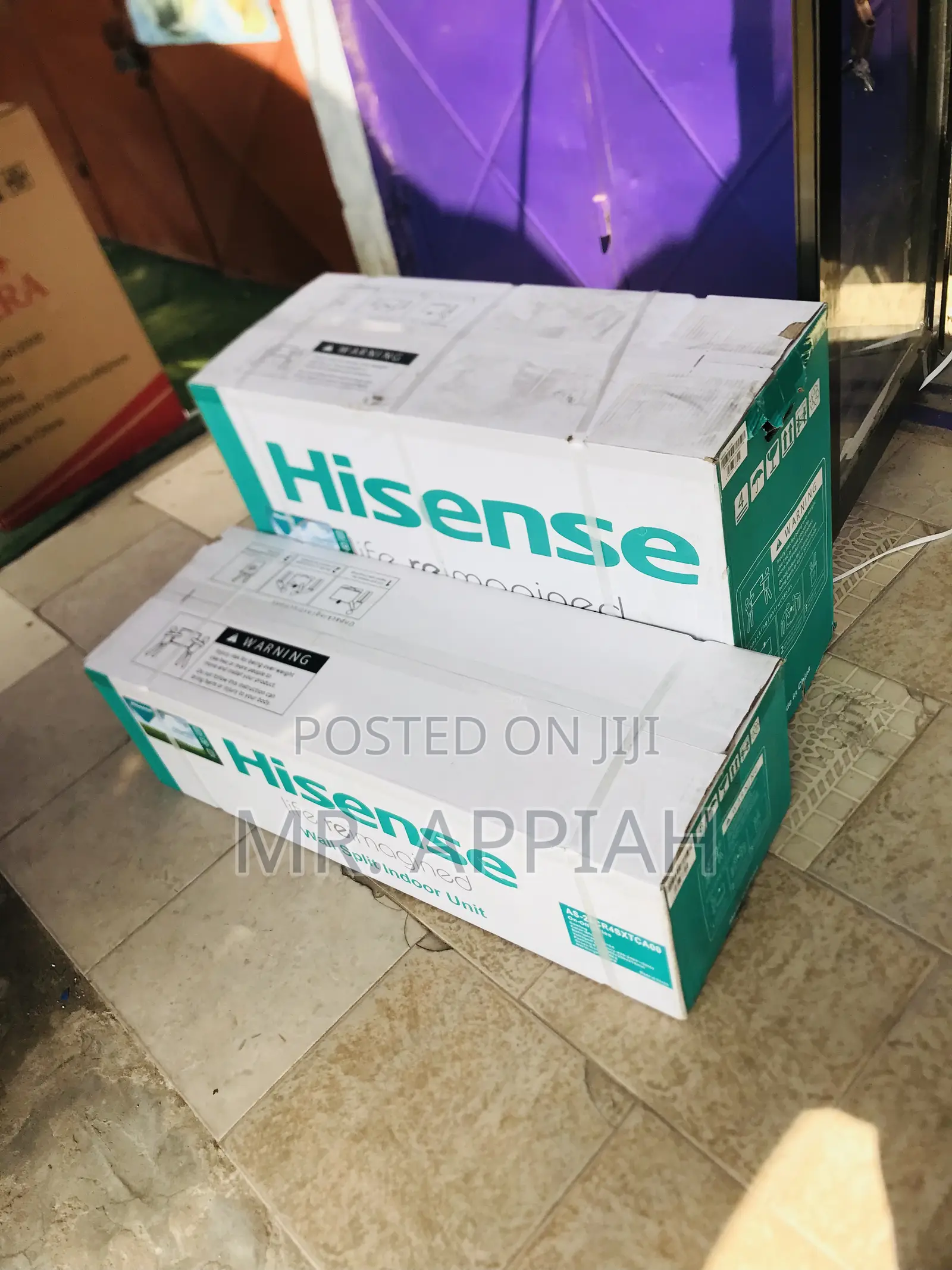 Lovely Hisence 2.5hp R410 Gas Electric Ac.