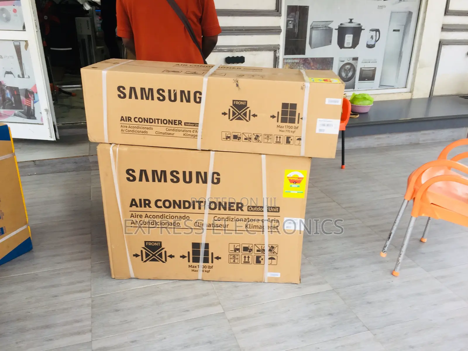 Split System Samsung R410 Gas 2.5hp Ac.