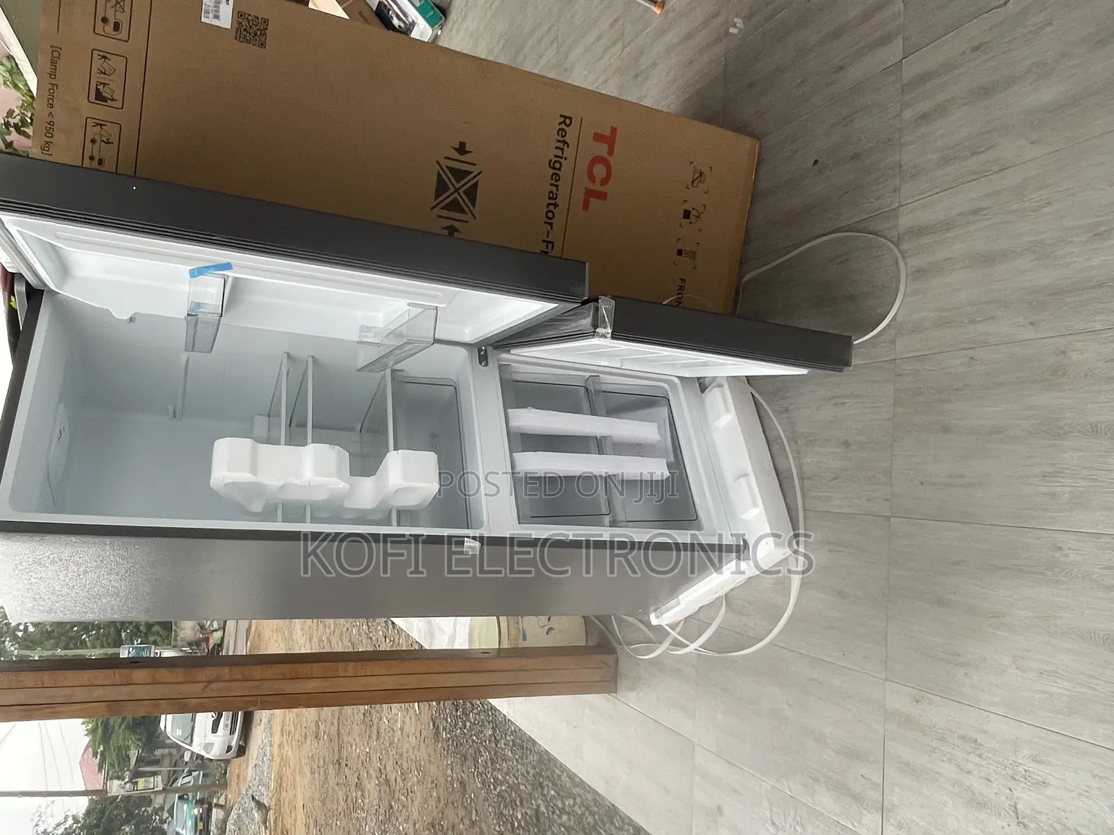 Alarm Function-TCL F163BF 162L Bottom Freezer Fridge
