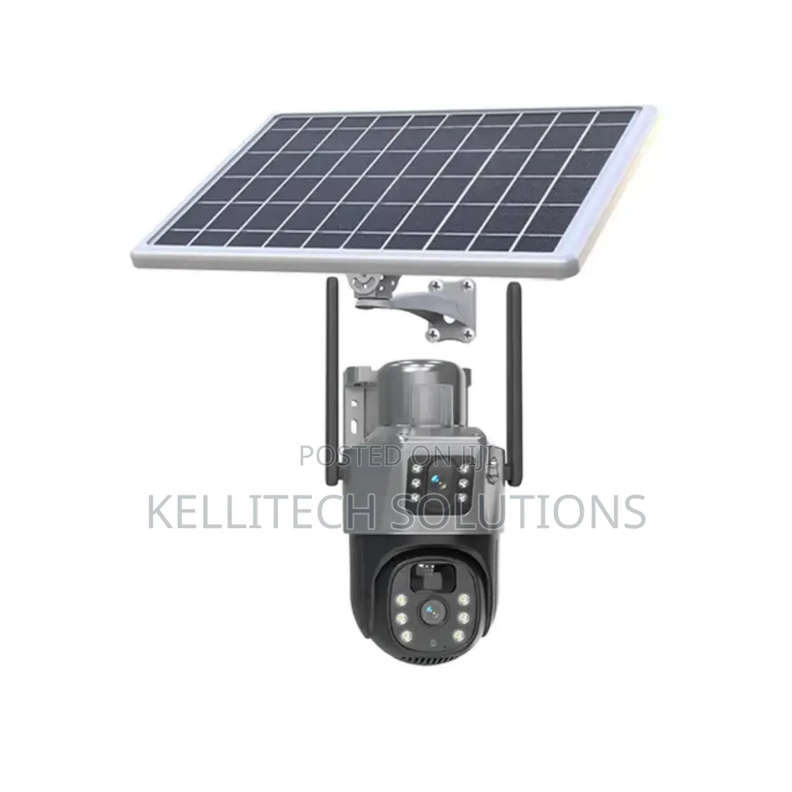 Latest Chip Solar 4g Dual Lens CCTV 12mp