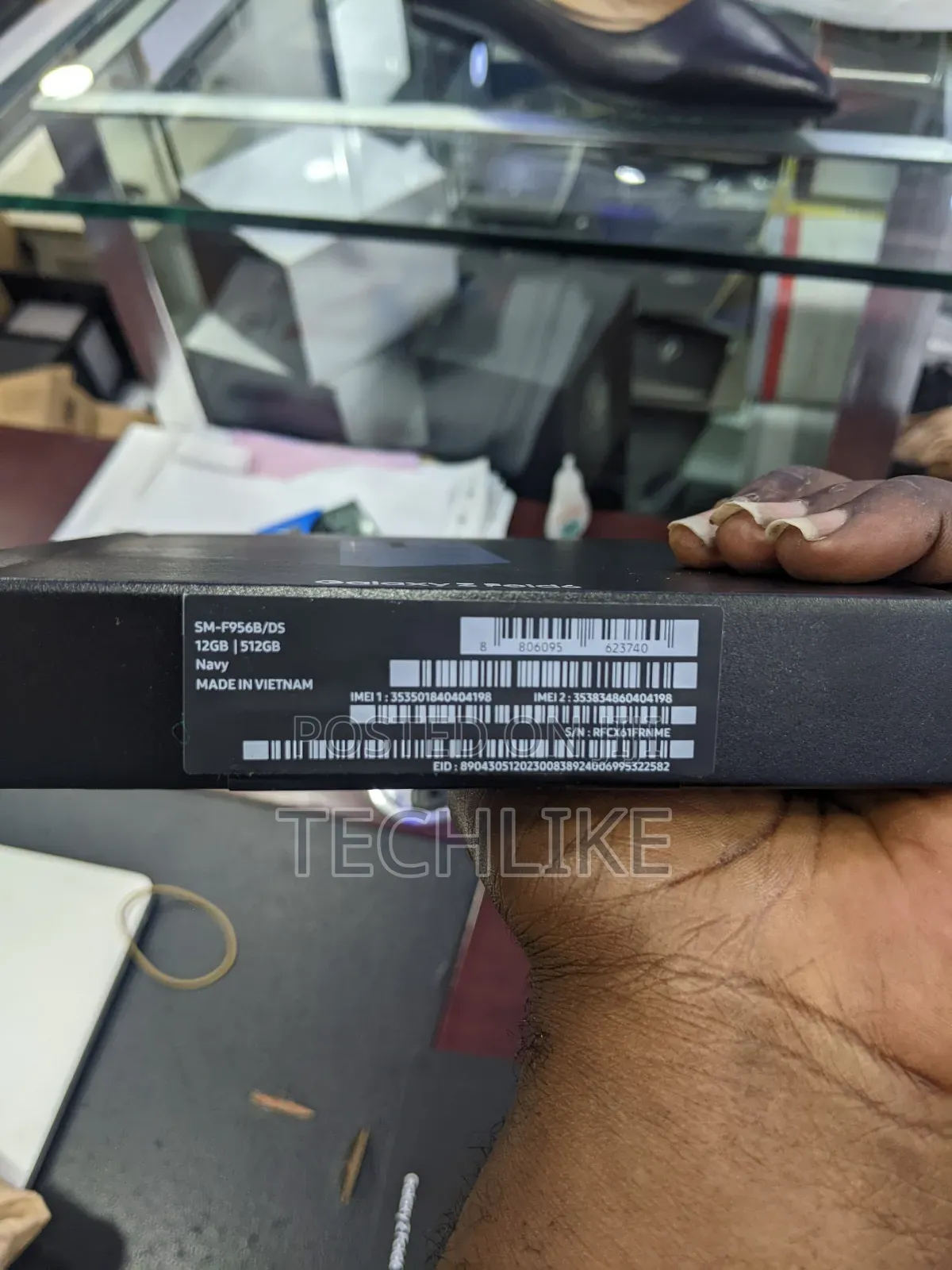 New Samsung Galaxy Z Fold6 256 GB Gray