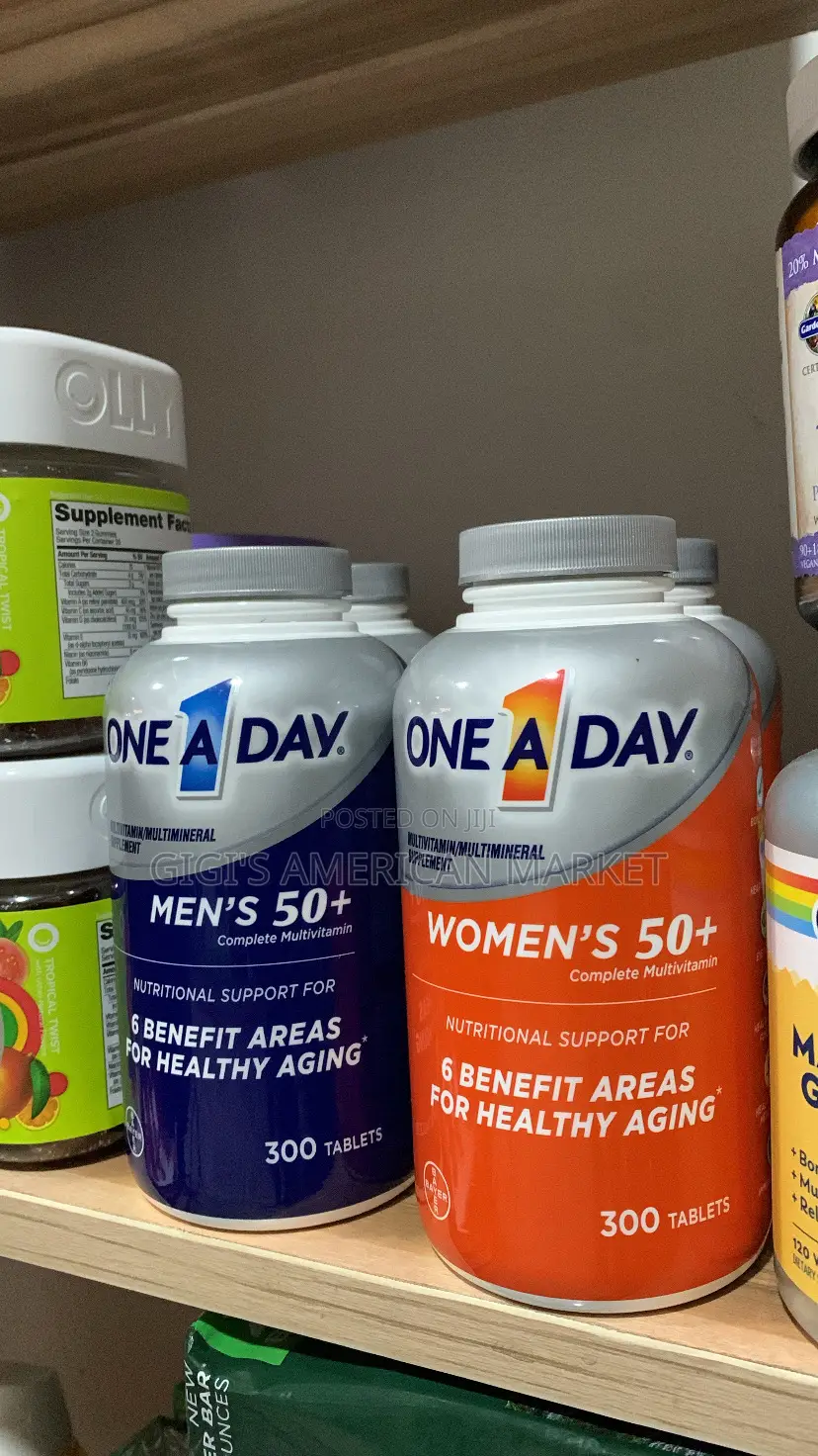 One a Day Men Women 50+ Complete Multivitamin